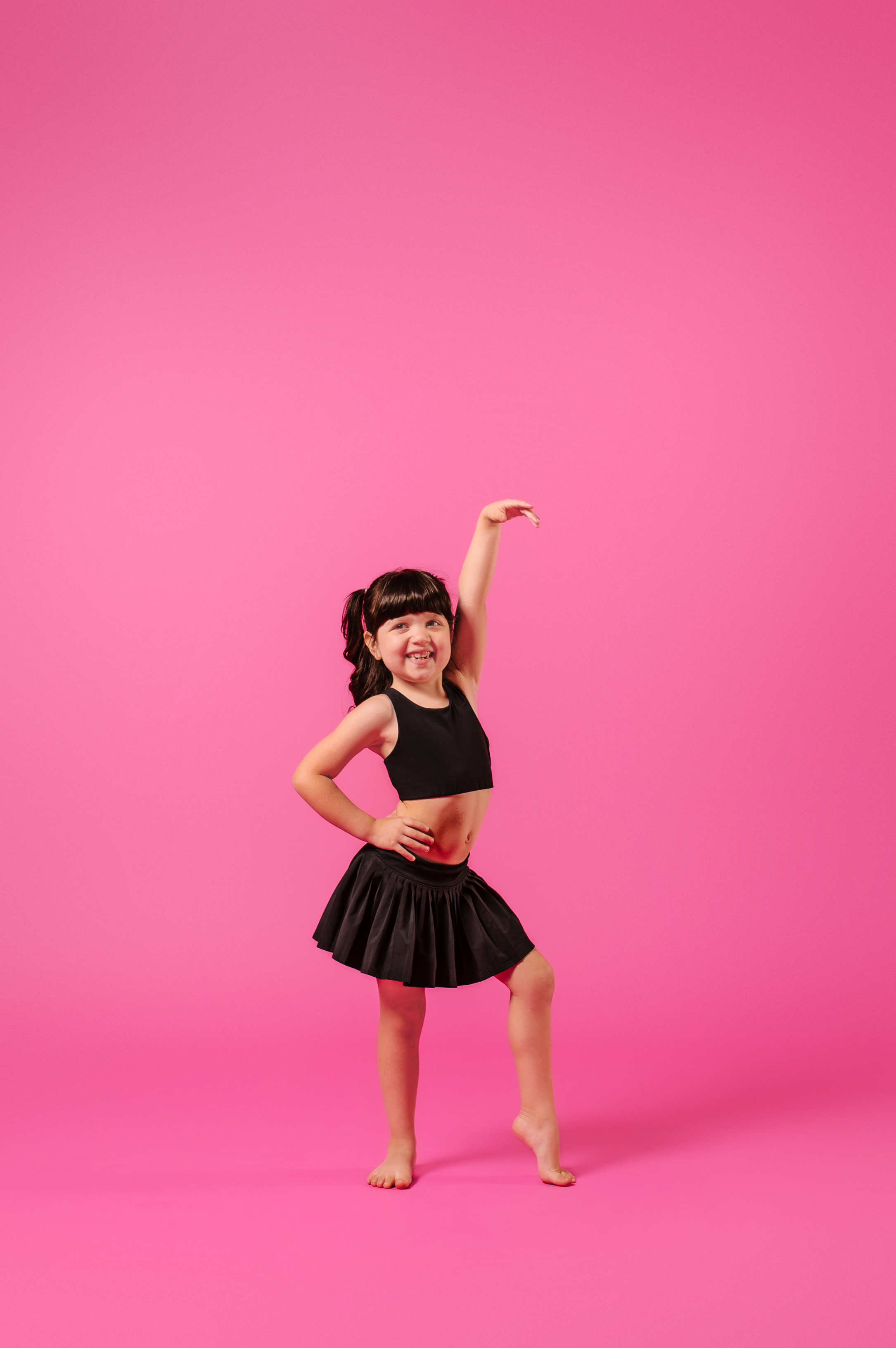 Dance students building confidence through performance